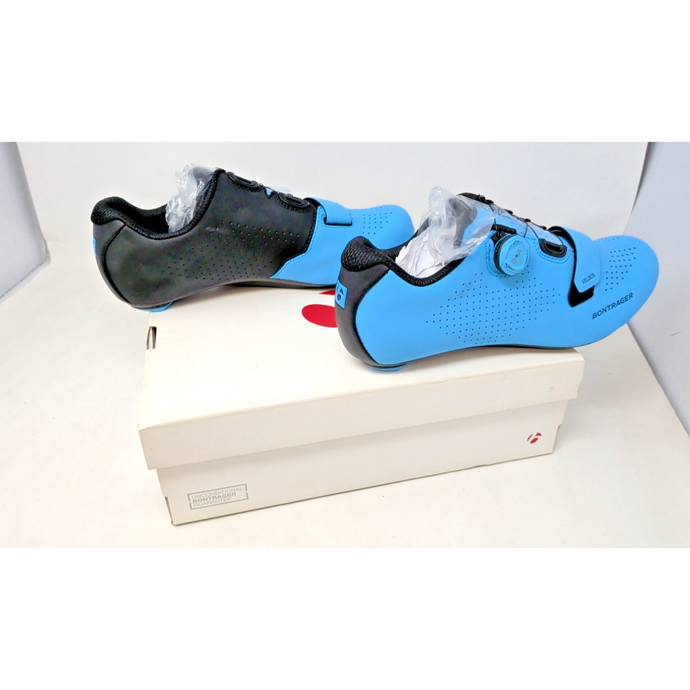 New Bontrager VELOCIS Women's Road Shoe EU 42 US 10.5 Sky Blue PLEASE READ